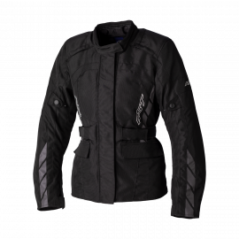 Дамско мото яке  RST ALPHA V черен Waterproof 103057