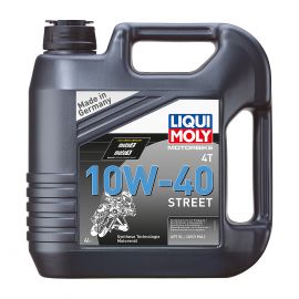 Масло синтетична технология LIQUI MOLY Motorbike 4T SAE 10W-40 Street 4 литра