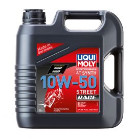 Синтетично масло за мотор LIQUI MOLY 4T Synth 10W-50 Street Race 4 литра