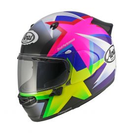 Каска за мотор Arai Quantic Star – фронтален изглед, Drudi Performance дизайн