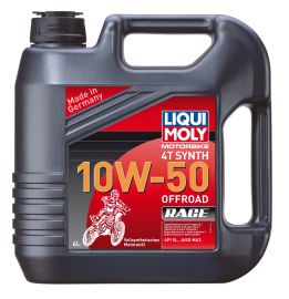 Мотокрос масло LIQUI MOLY 10W-50 4T Offroad Race Synth 4 литра 3052