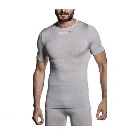 Сива термо тениска Tech 1 Evo+ за спорт и мотор – Мото Пойнт
