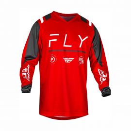 Мотокрос блуза джърси FLY RACING F-16 Jersey 16 Jersey - Red/Charcoal/White