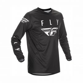 Мотокрос блуза FLY RACING Universal Jersey - Black/White