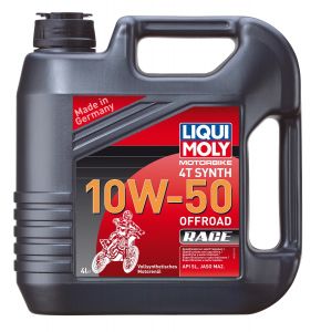 Мотокрос масло LIQUI MOLY 10W-50 4T Offroad Race Synth 4 литра 3052
