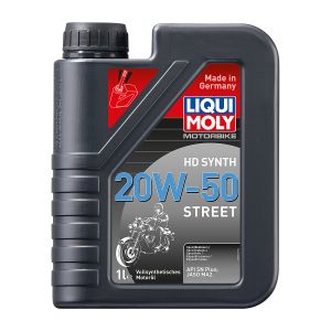 Мотоциклетно масло за HD Synth SAE 20W-50 Street Liqui Moly 1 литър