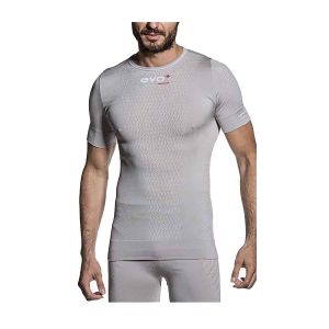 Сива термо тениска Tech 1 Evo+ за спорт и мотор – Мото Пойнт