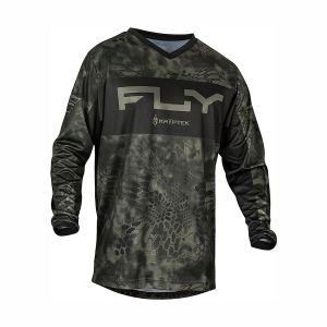 FLY RACING FLY RACING F-16 Kryptec S.E. Jersey - Moss Grey/Black