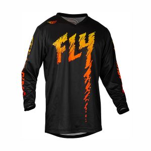 Детска мотокрос блуза FLY RACING F-16 Black/Yellow/Orange 2024