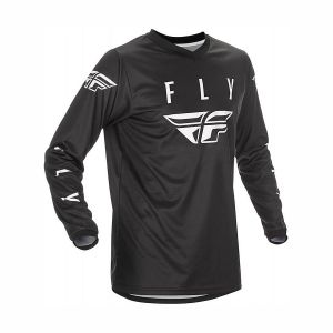 Мотокрос блуза FLY RACING Universal Jersey - Black/White