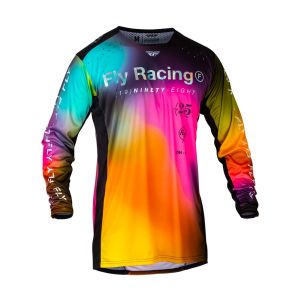 МОТОКРОС БЛУЗА FLY RACING Lite Legacy L.E. Jersey - Fuschia/Electric Blue/Hi-Vis
