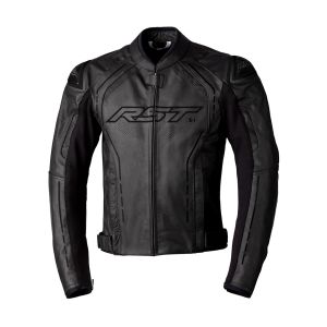 Мото яке RST S-1 CE кожа черен