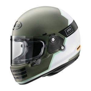 Каска за мотор Arai Concept-XE Overland Olive Khaki – японска ръчна изработка